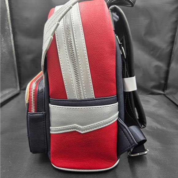 Loungefly Marvel Thor Backpack - Black, Red, Silver, Gold main image 4